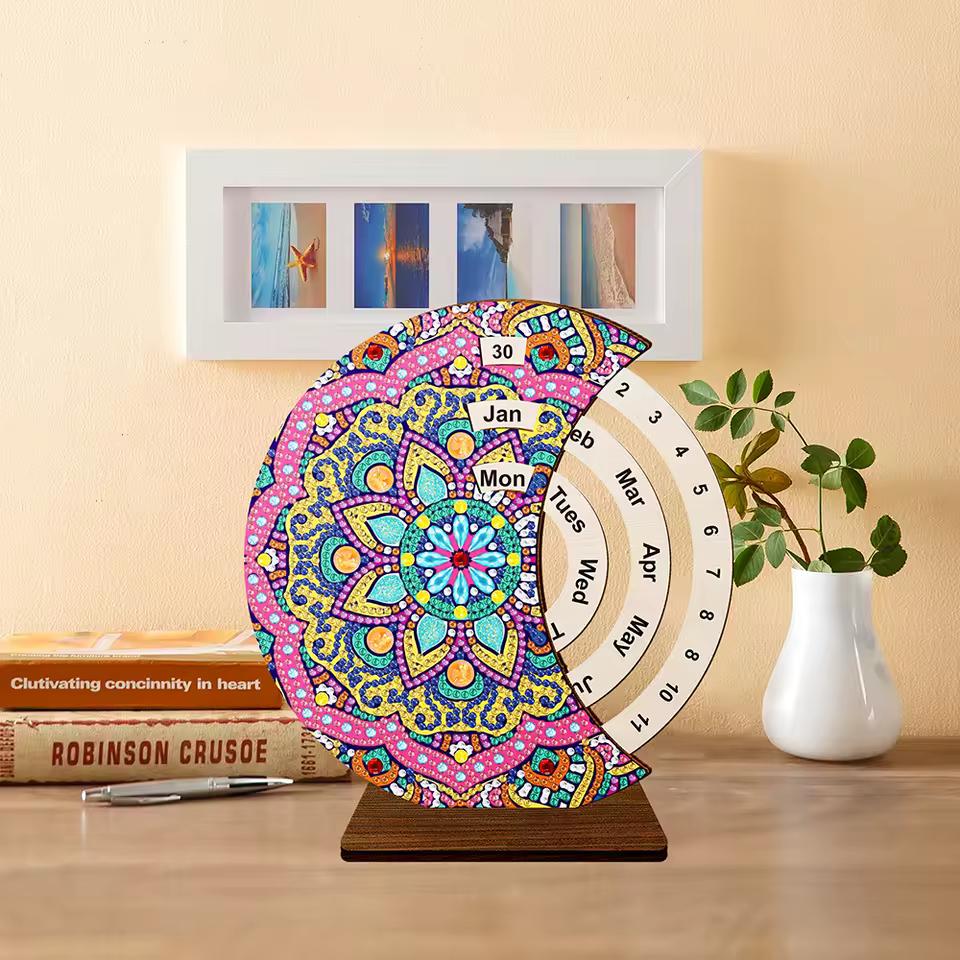 Mooie mandala | Kalender | Diamond Painting