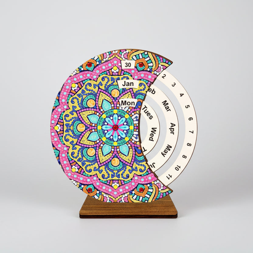 Mooie mandala | Kalender | Diamond Painting