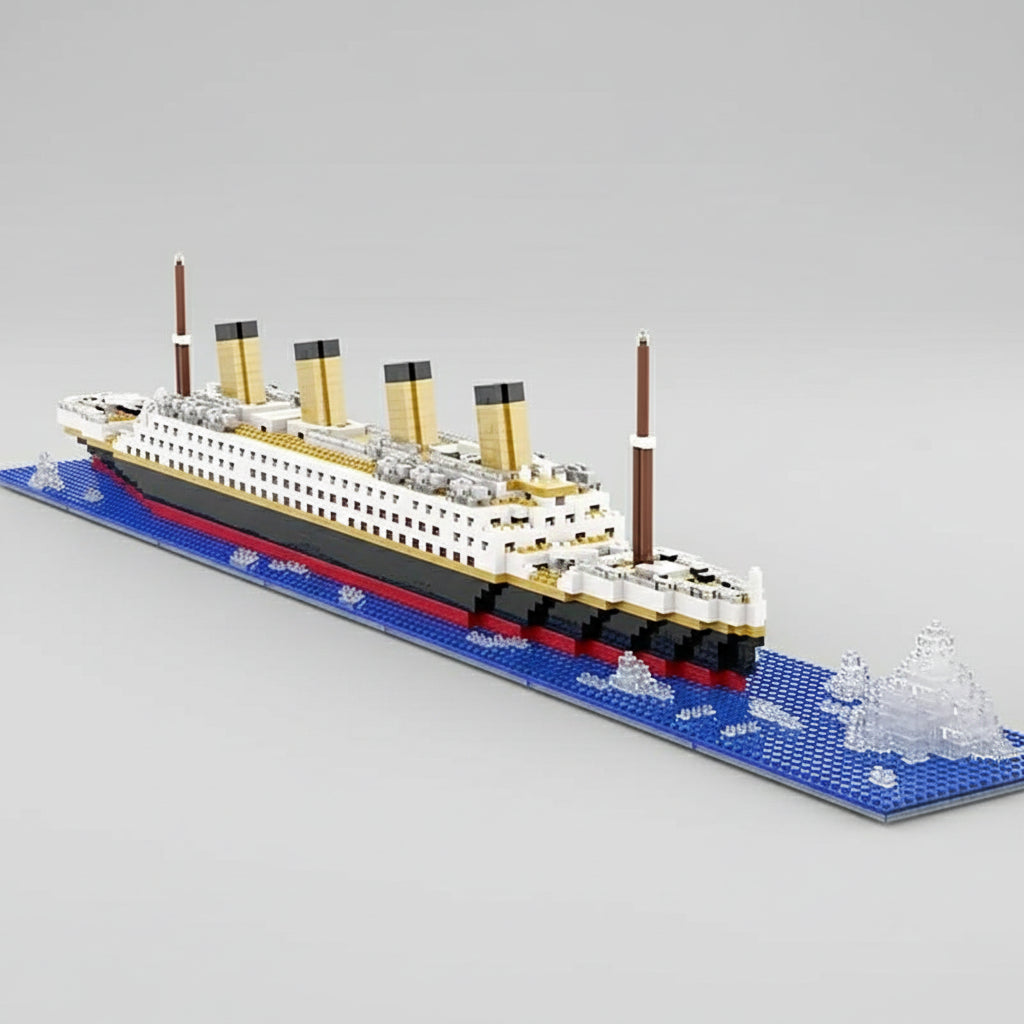 Titanic met rotsblok | Bouwpakket