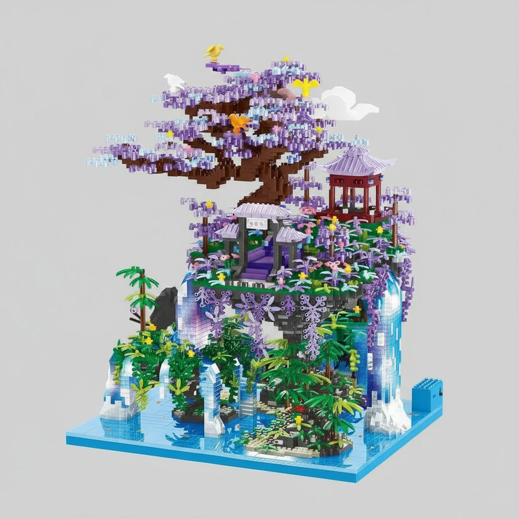Boomeiland met waterval | Bouwpakket