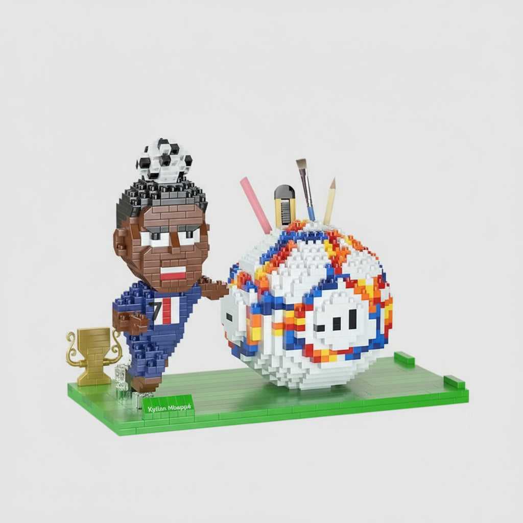 Mbappé pennenbakje | Bouwpakket