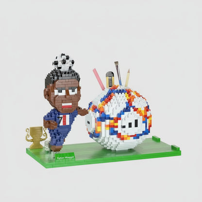 Mbappé pennenbakje | Bouwpakket