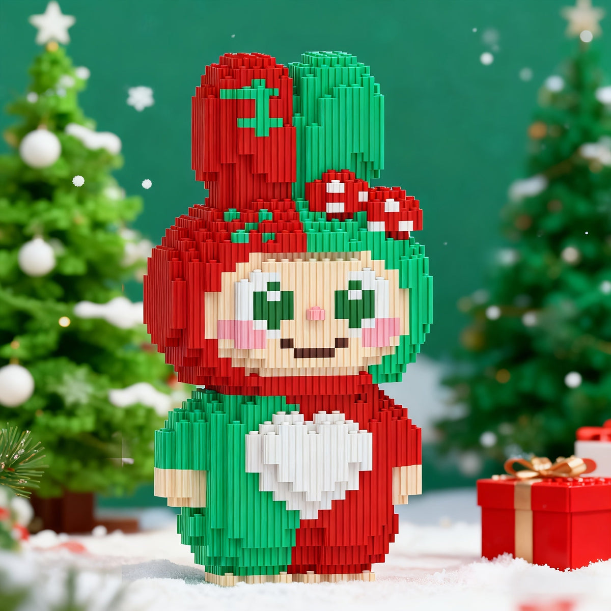 Schattig kerst poppetje | Bouwpakket