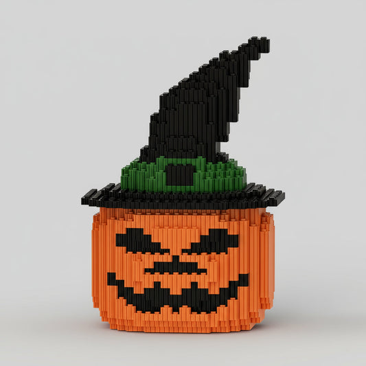 Halloween pompoen | Bouwpakket