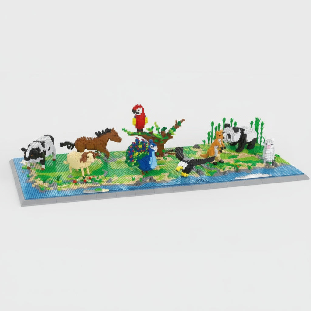 Land en lucht dieren | Bouwpakket