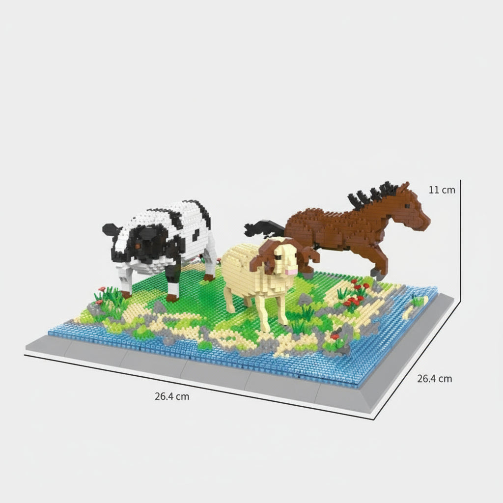 Land en lucht dieren | Bouwpakket