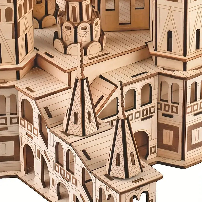 Sint-Basiliuskathedraal | 3D Houten Bouwpakket