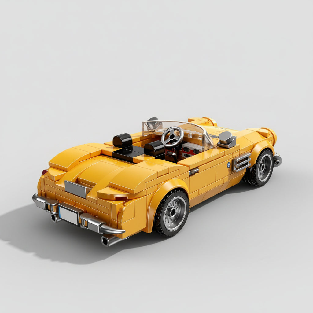 Gele cabrio | Bouwpakket