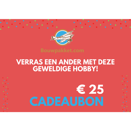 Cadeaubon van Speelset