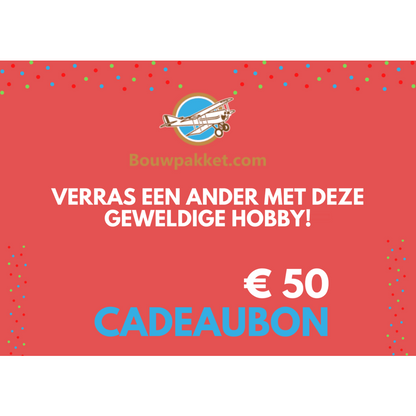 Cadeaubon van Speelset