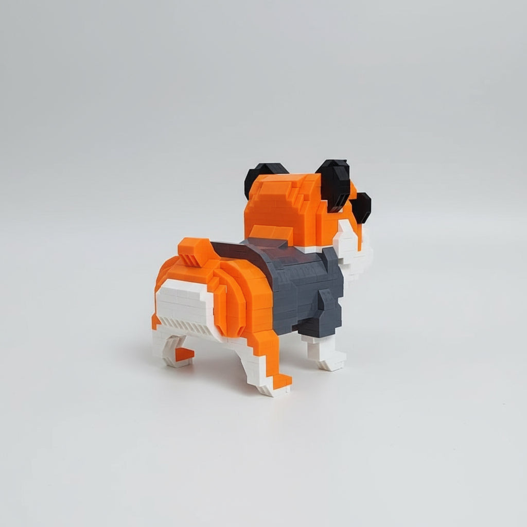 Bulldog met zonnebril | Bouwpakket