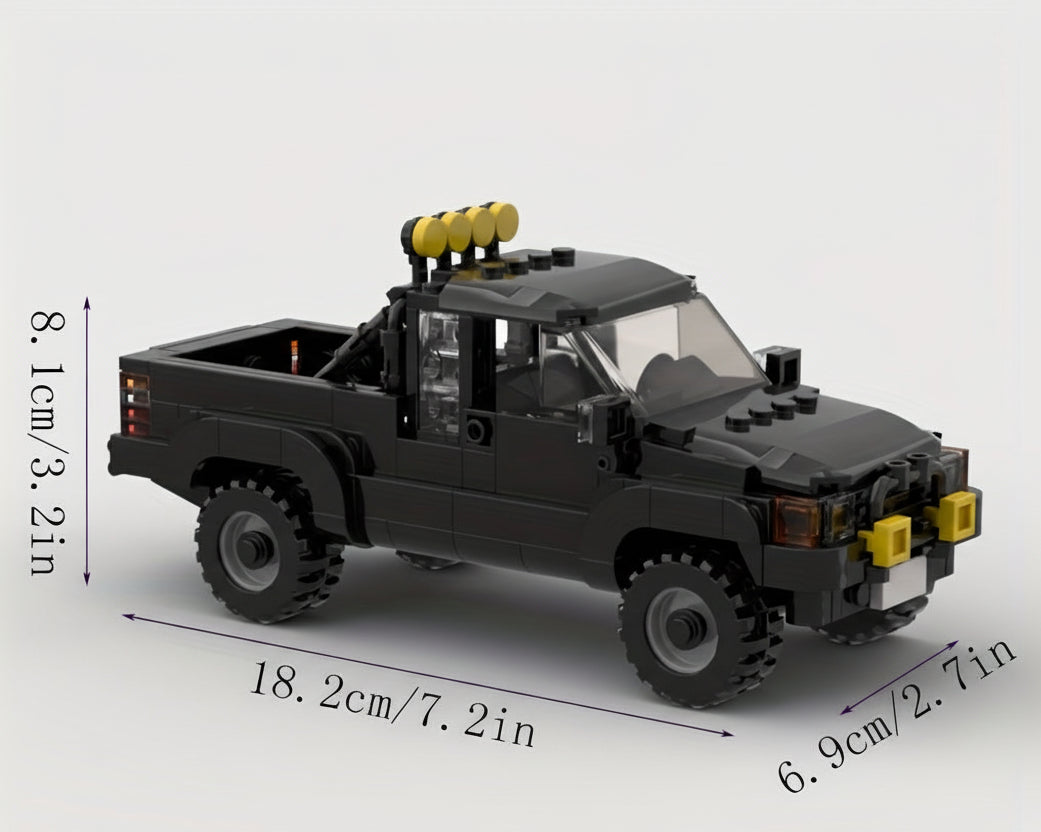 Zwarte pick up | Bouwpakket