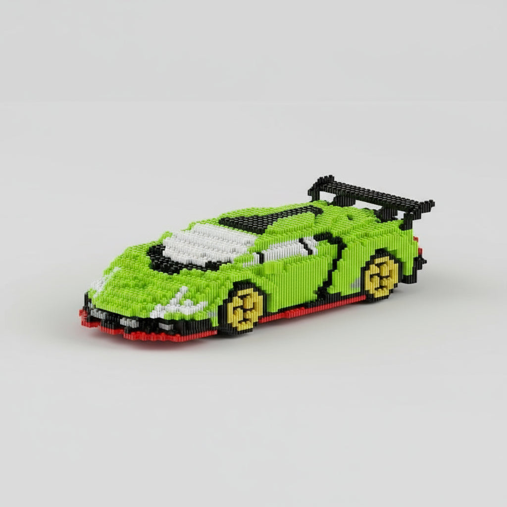 Groene auto | Bouwpakket