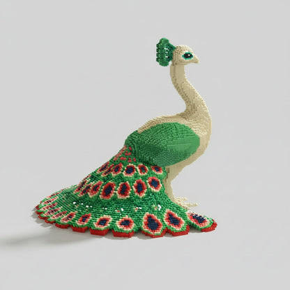 Groene pauw | Bouwpakket
