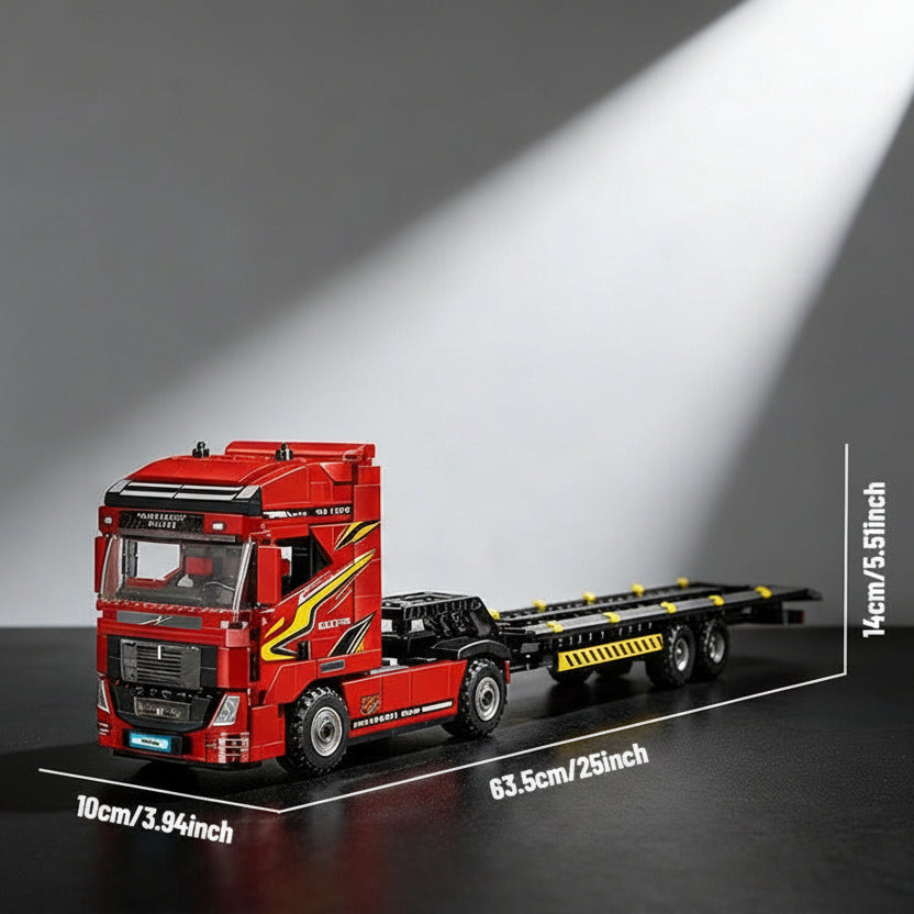 Grote rode truck | Bouwpakket