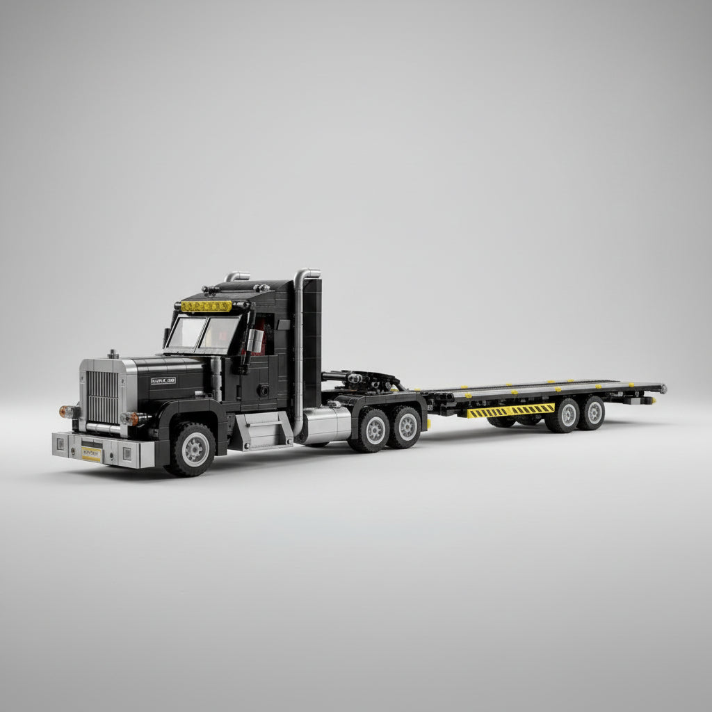 Mega premium zwarte truck | Bouwpakket