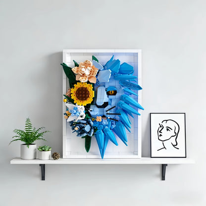 3d schilderij leeuw | Bouwpakket