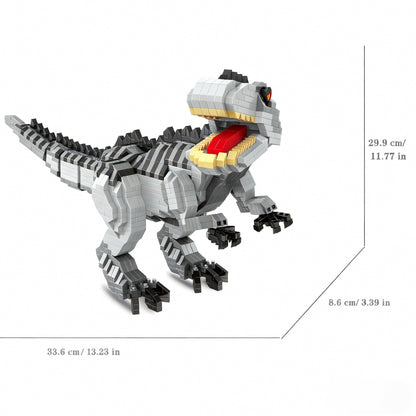 Grijze T-rex | Bouwpakket