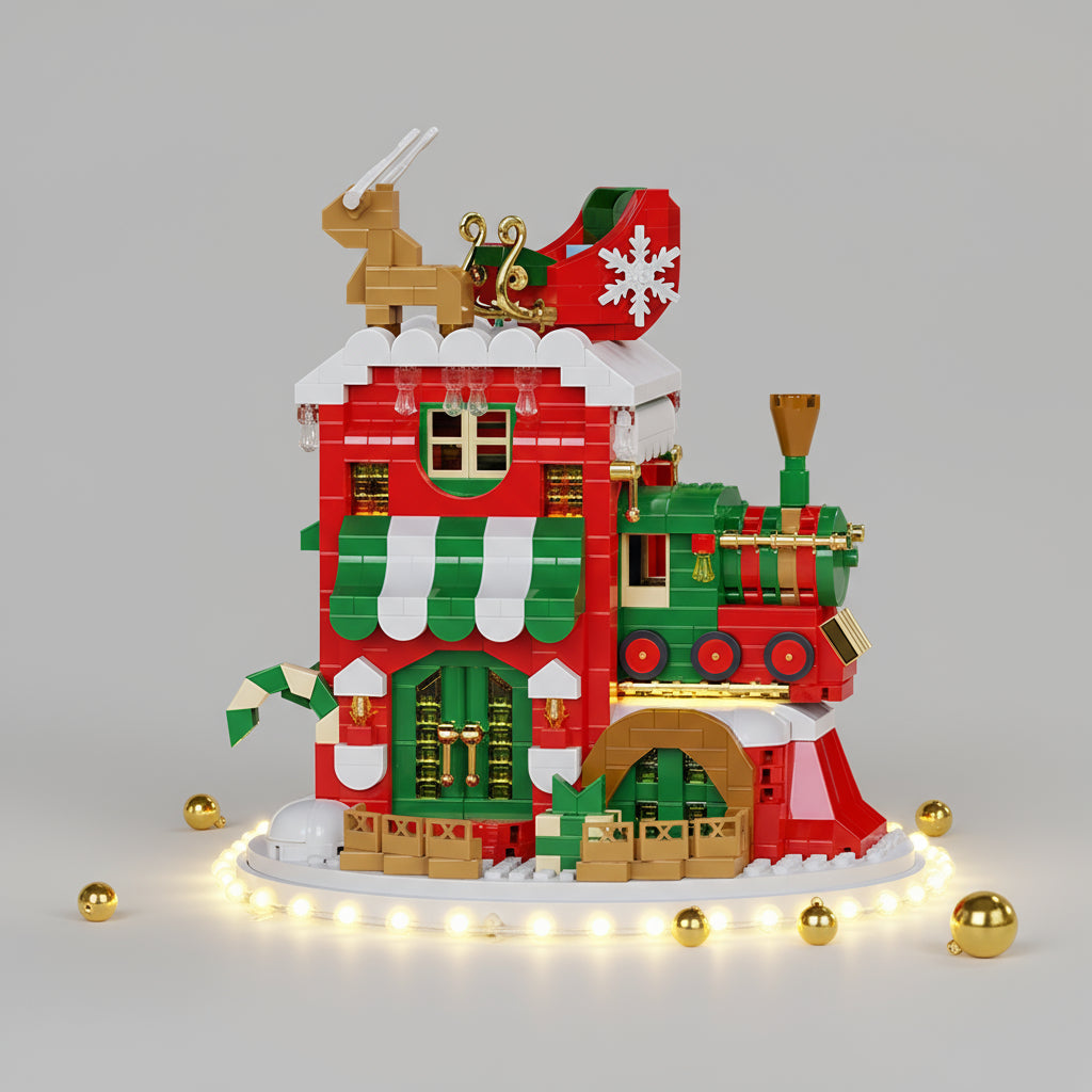 Kerst huizen | Bouwpakket