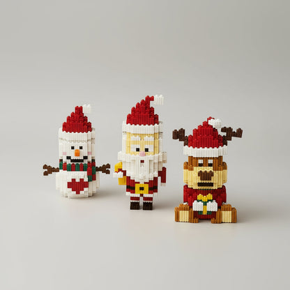 Drie kerst figuren | Bouwpakket