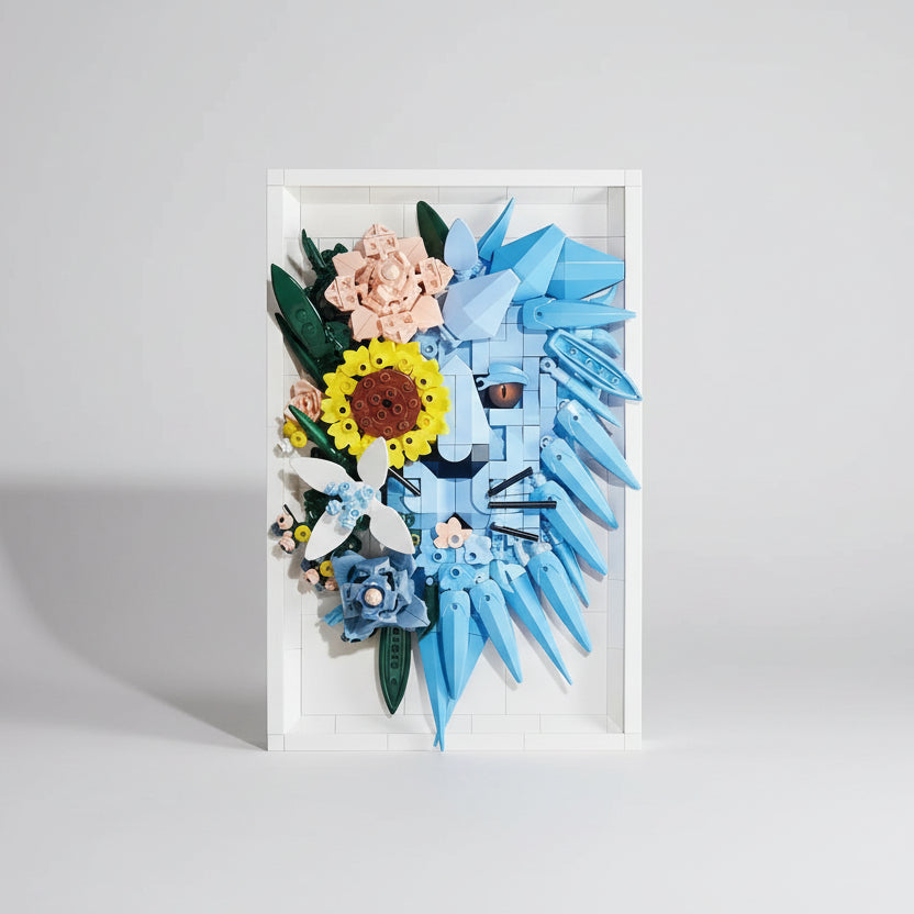 3d schilderij leeuw | Bouwpakket