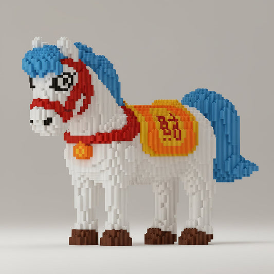Wit paard | Bouwpakket