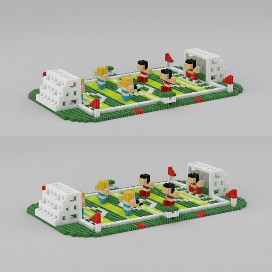 Voetbalveld | Bouwpakket