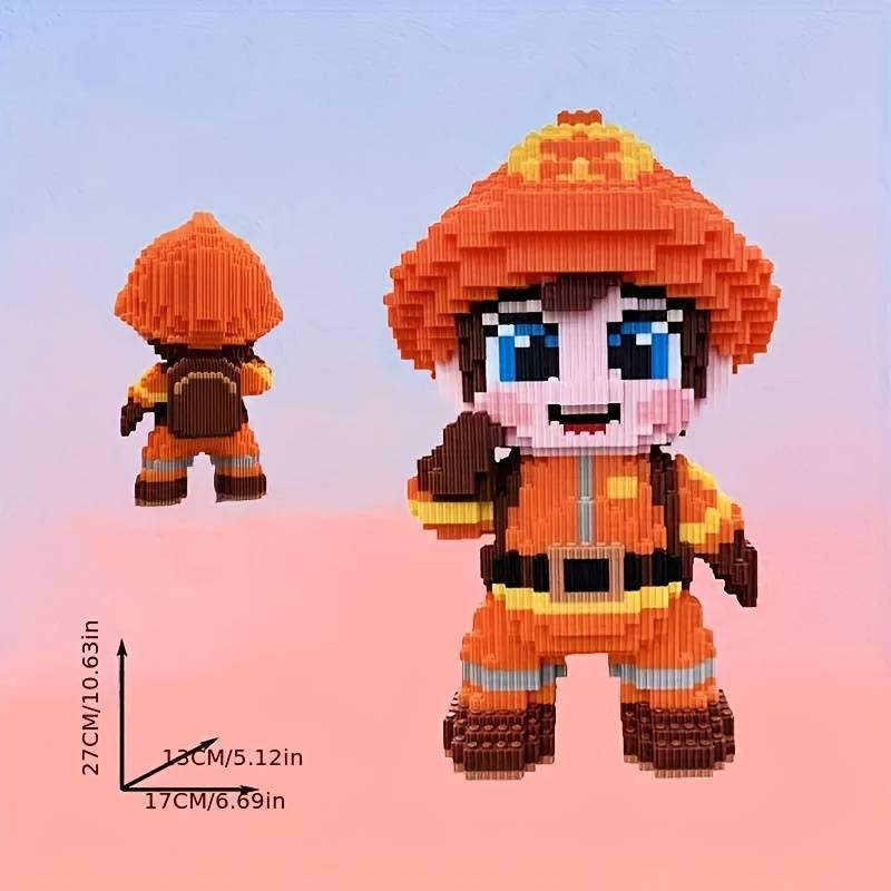 Brandweerman | Bouwpakket