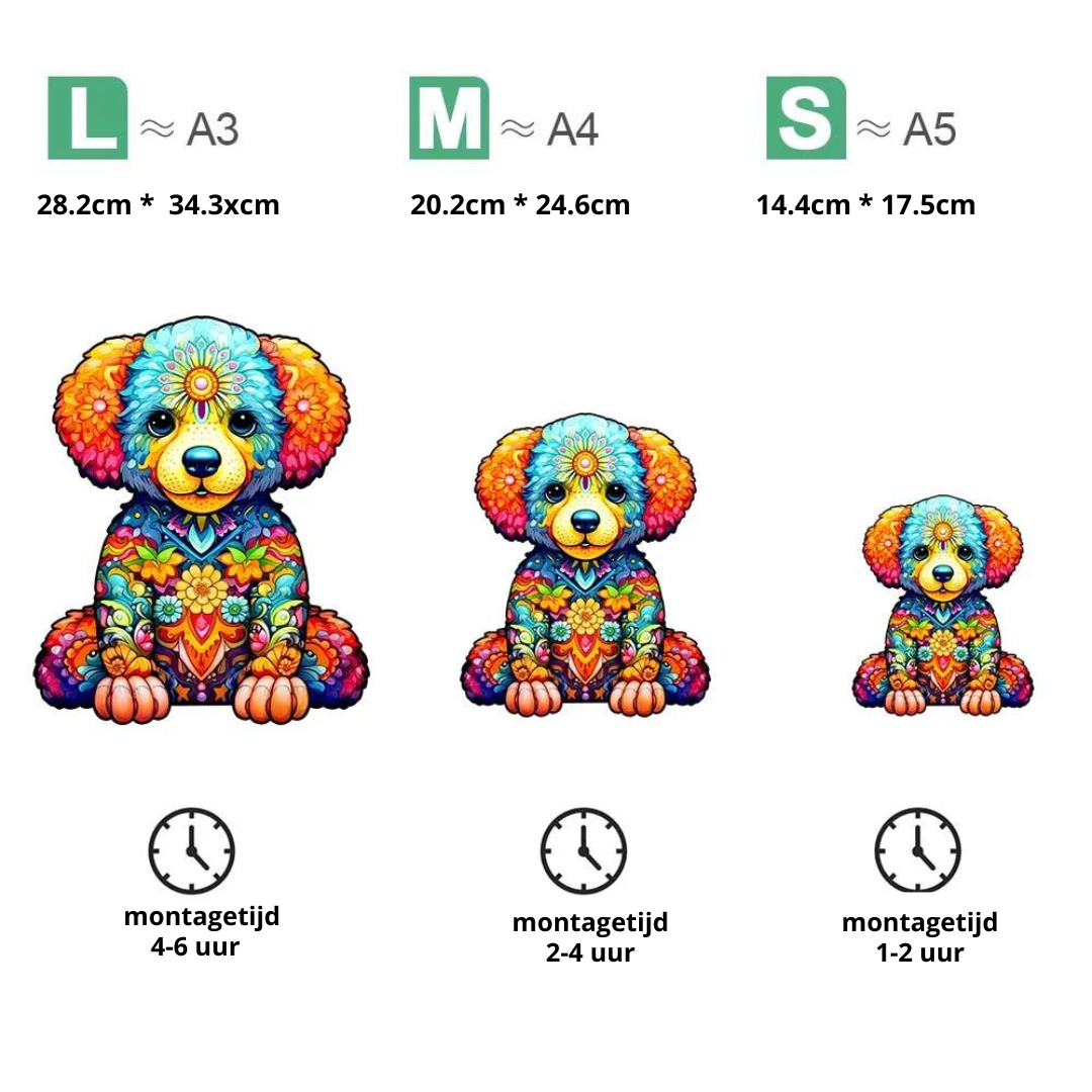 Puppy | Houten Puzzel