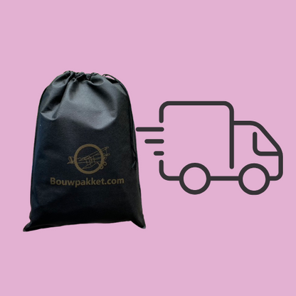 Gratis cadeaus mini bouwpakket en opbergtas | Accessoire