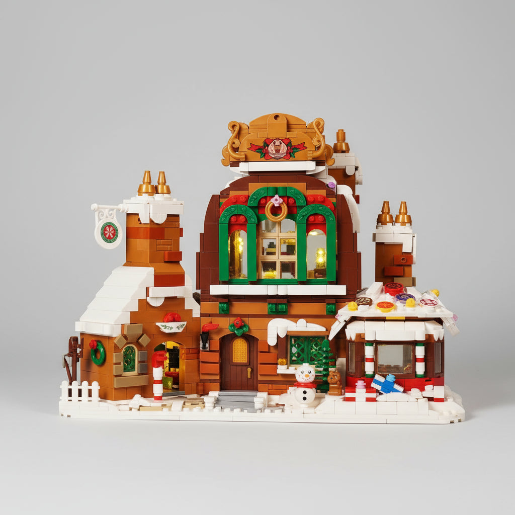 Kerst straat | Bouwpakket