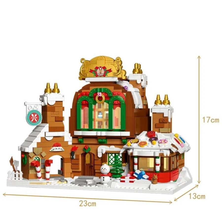 Kerst straat | Bouwpakket