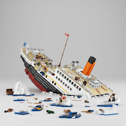 Half gezonken titanic | Bouwpakket