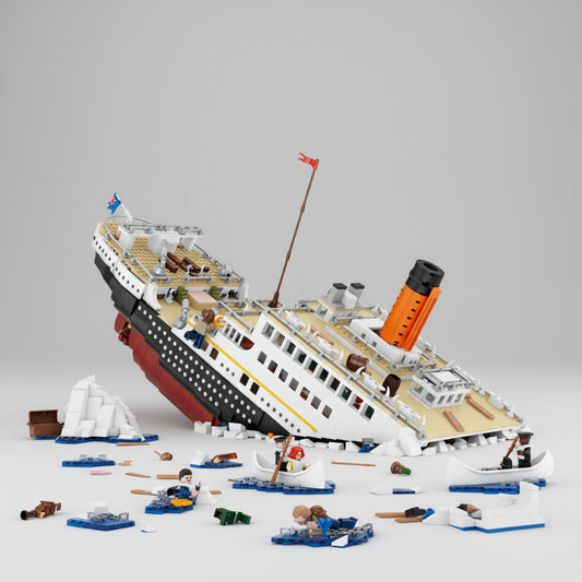 Half gezonken titanic | Bouwpakket