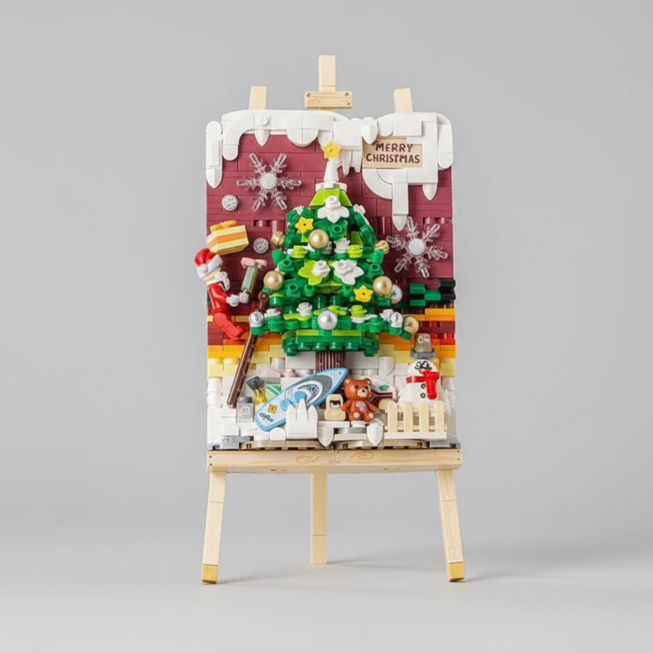 Kerst schilderij | Bouwpakket