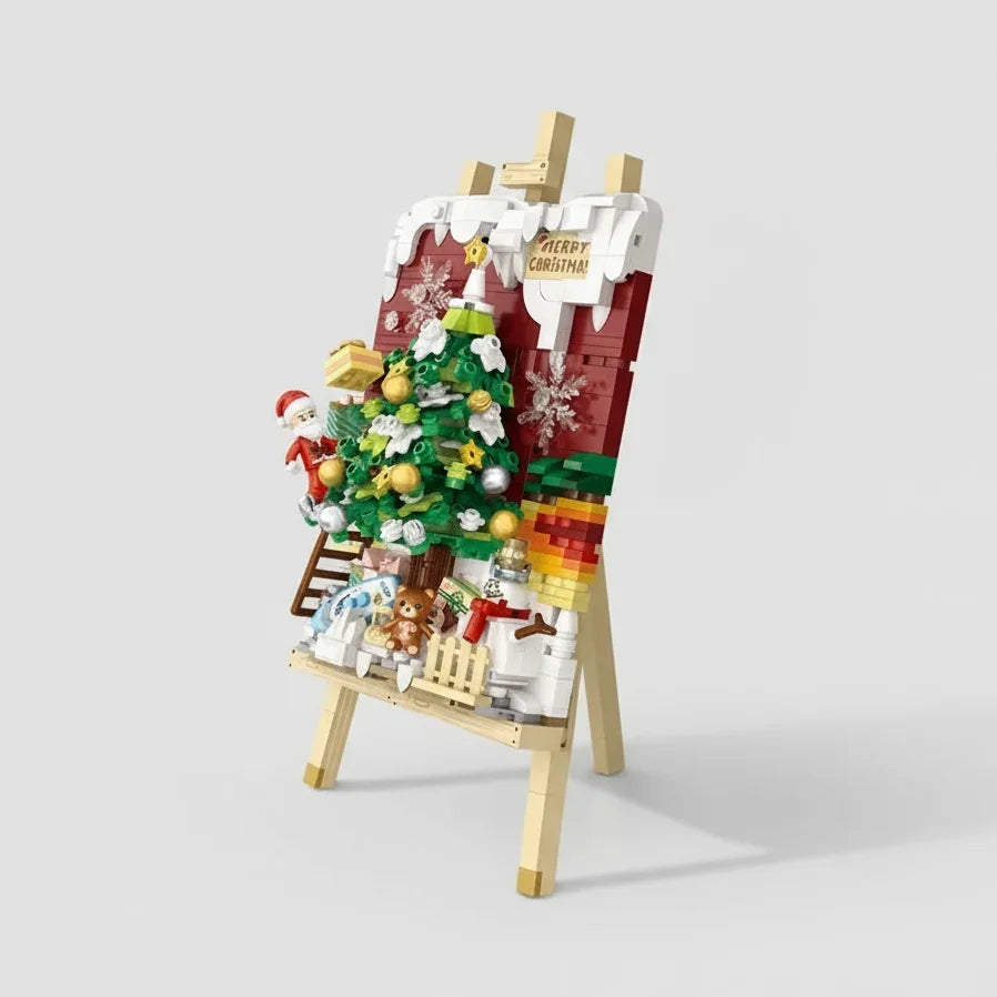 Kerst schilderij | Bouwpakket