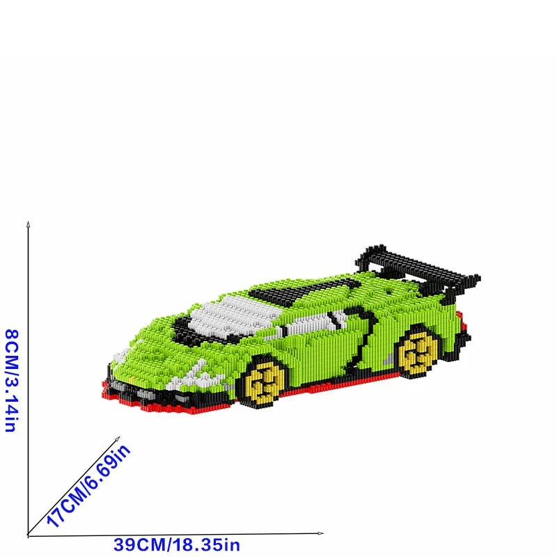 Groene auto | Bouwpakket