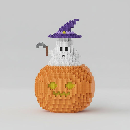 Spook op pompoen | Bouwpakket