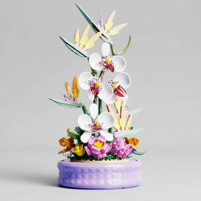 Bloemen muziekdoos | Bouwpakket