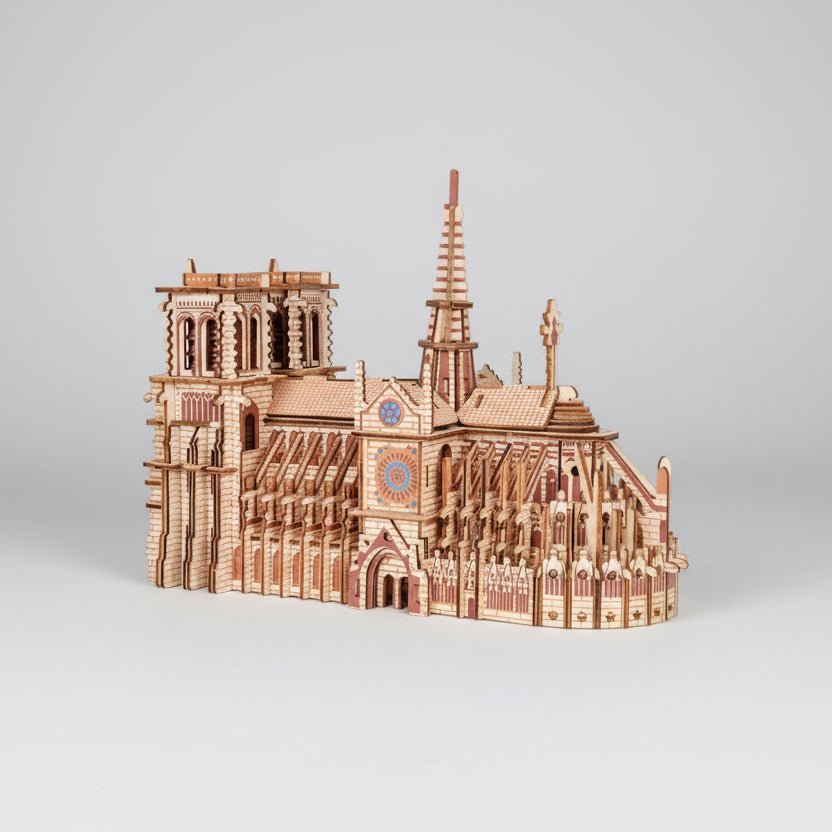 Notre dame | 3D Houten Bouwpakket