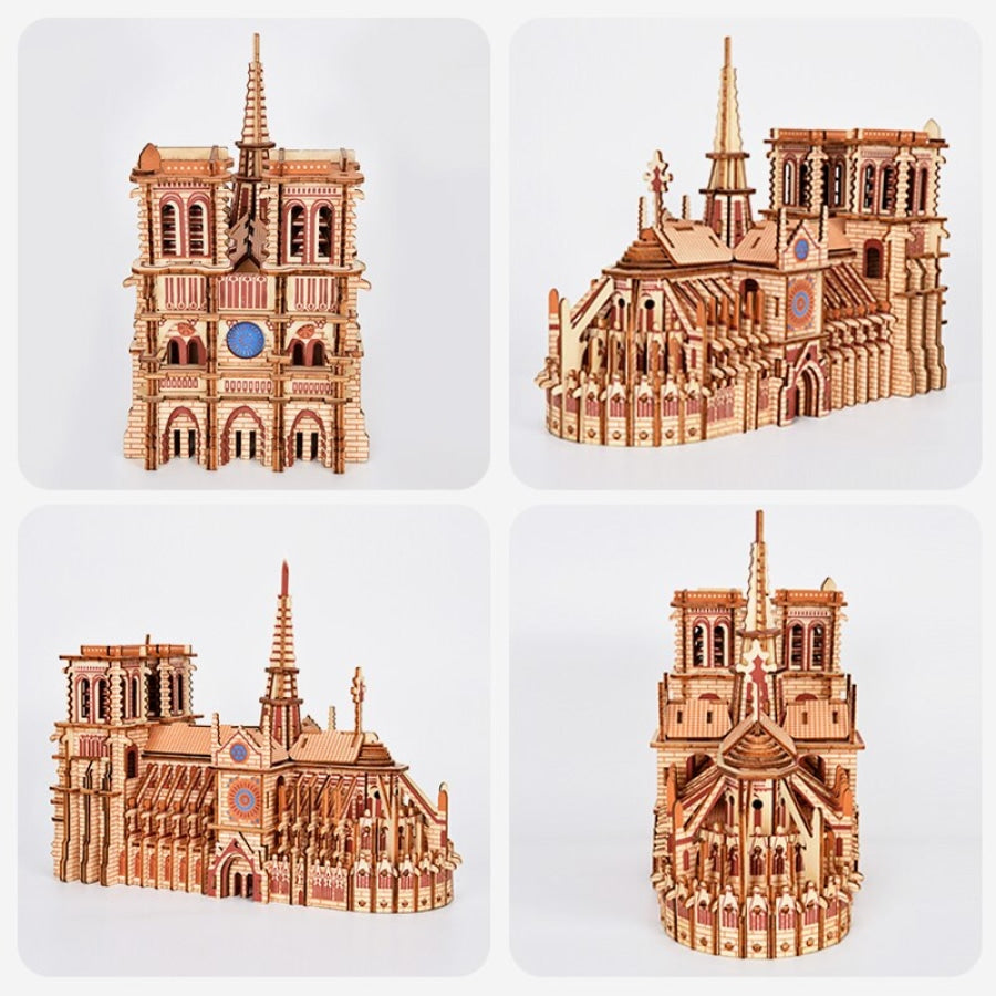 Notre dame | 3D Houten Bouwpakket