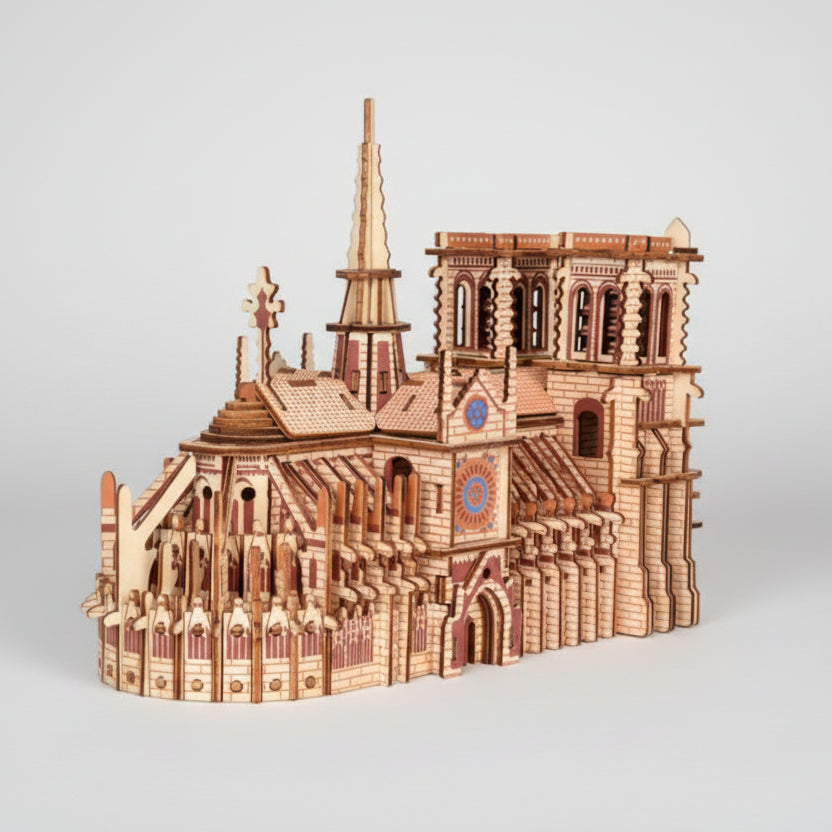 Notre dame | 3D Houten Bouwpakket