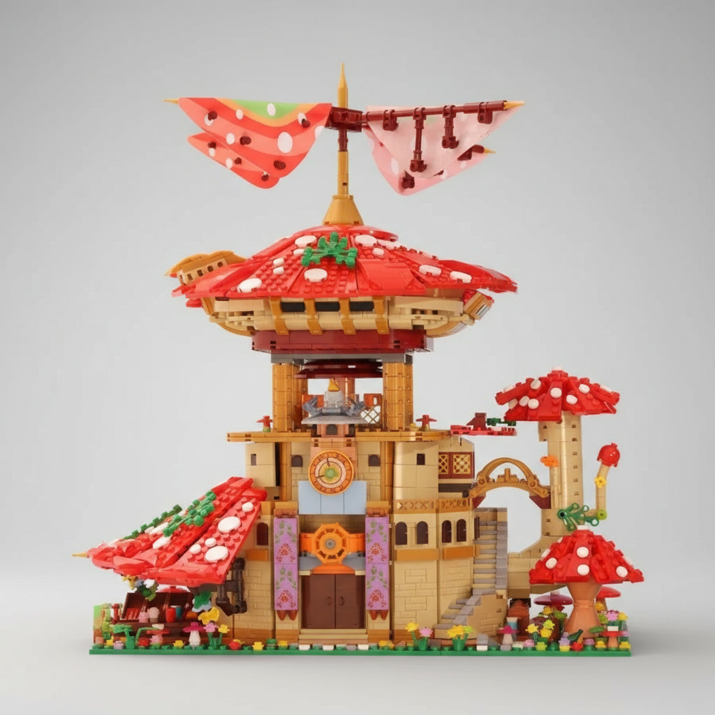 Paddenstoelen huis | Bouwpakket