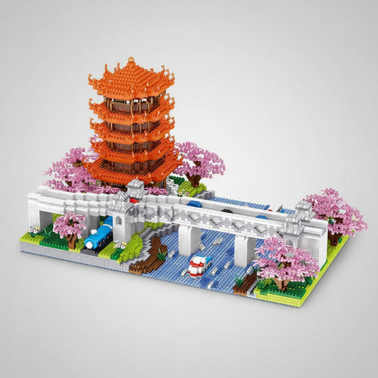 Pagode toren in park | Bouwpakket