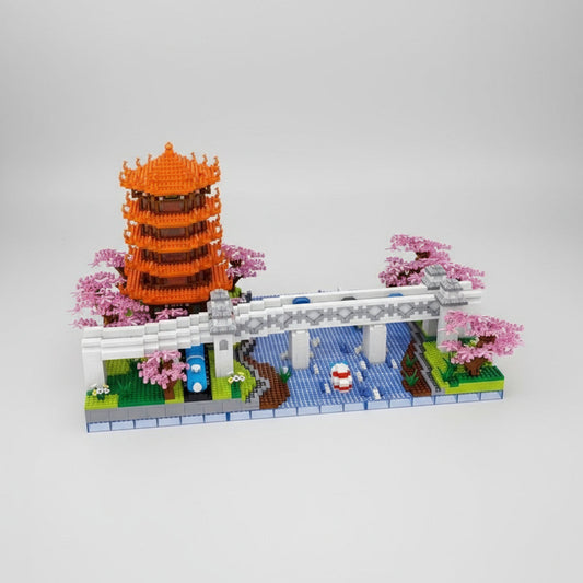 Pagode toren in park | Bouwpakket
