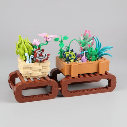 Planten op bankje | Bouwpakket