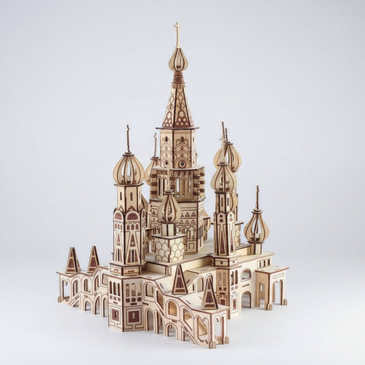 Pokrovkathedraal | 3D Houten Bouwpakket