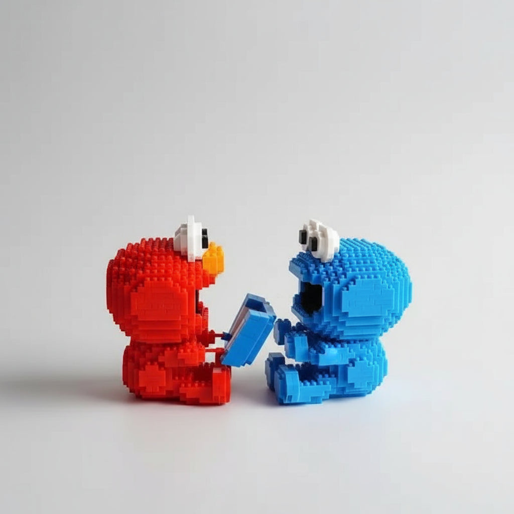 Rode muppet | Bouwpakket