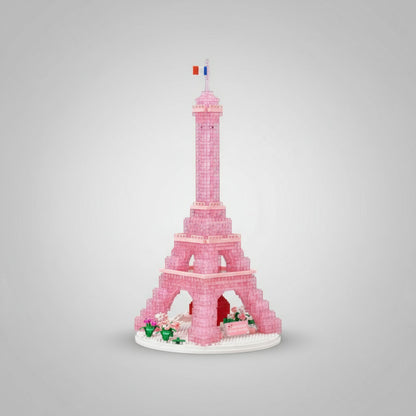 Roze eiffeltoren | Bouwpakket