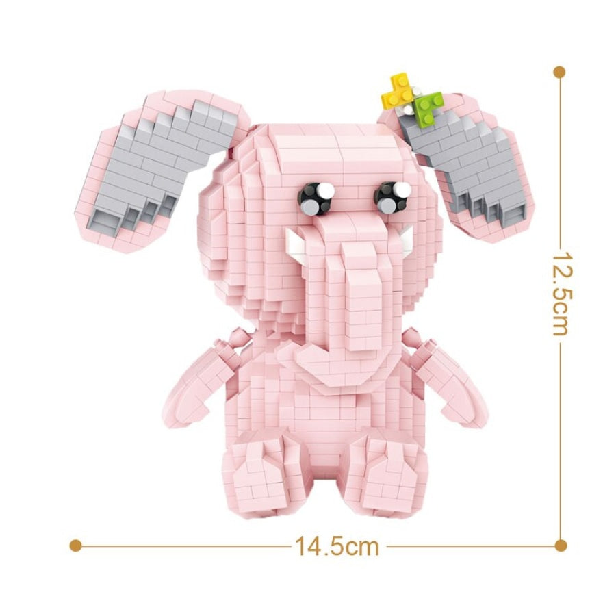 Roze olifant | Bouwpakket